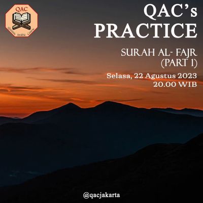 QAC's PRACTICE Al-Fajr part 4