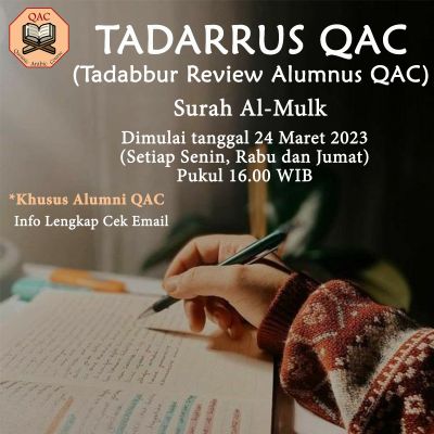 TADARUS QAC (TADAbbur Review alumnUS QAC)