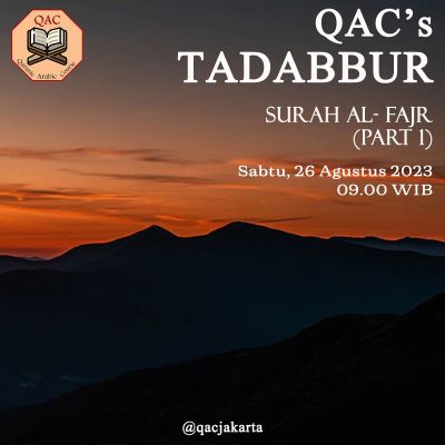 QAC's TADABBUR Al-Fajr part 7
